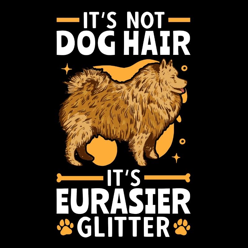 Das ist Eurasier Glitzer Spitz Eurasian Dog