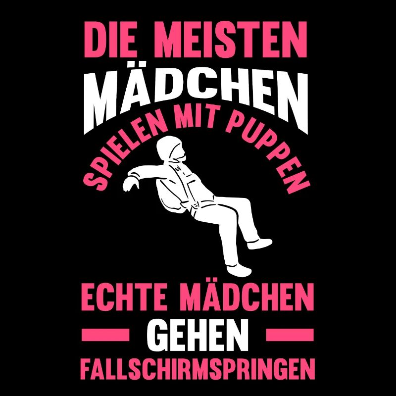 Fallschirmspringen Mädchen