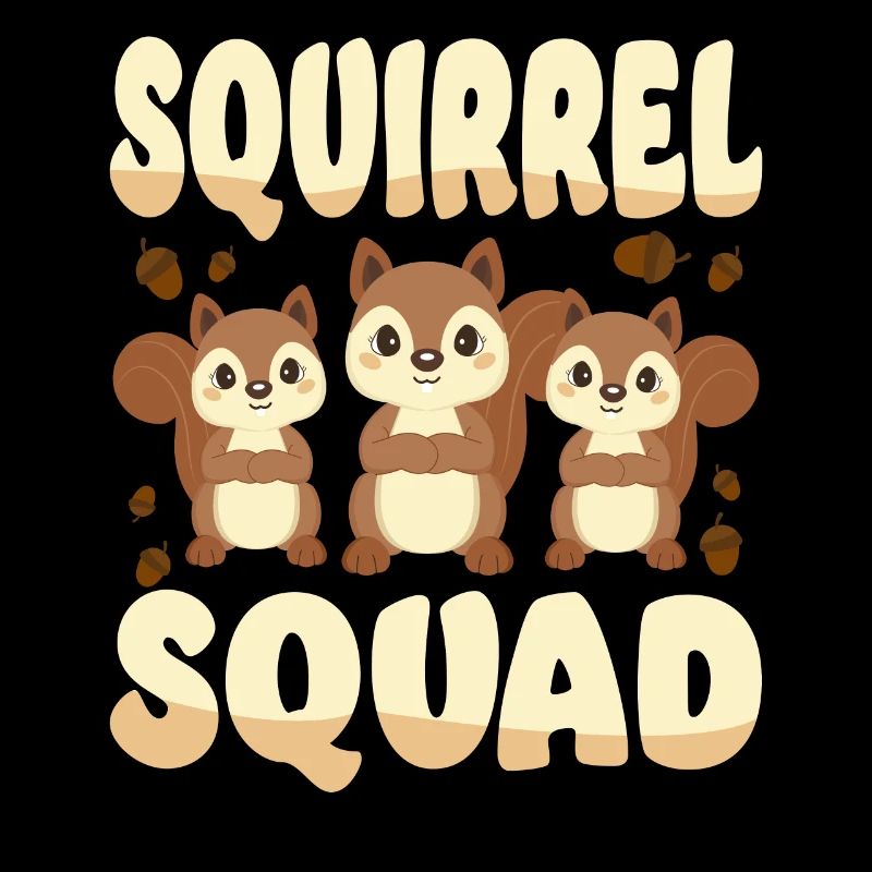 Squirrel Acorn Squirrel Squad