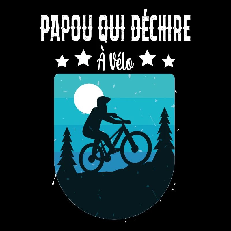 Papou Qui Déchire À Vélo