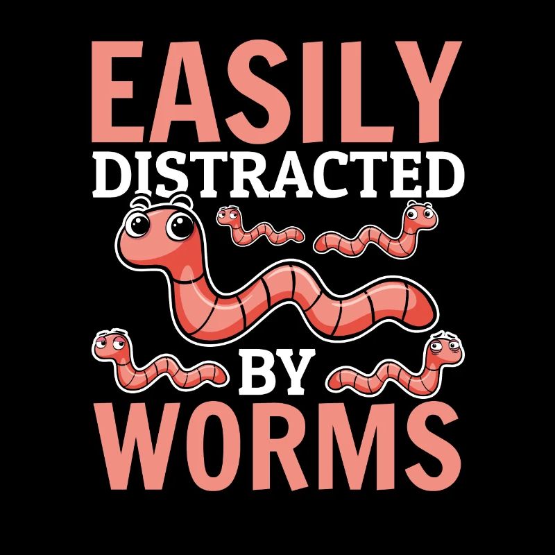 Compost Worm Farmer Worm Lover - Lumière de