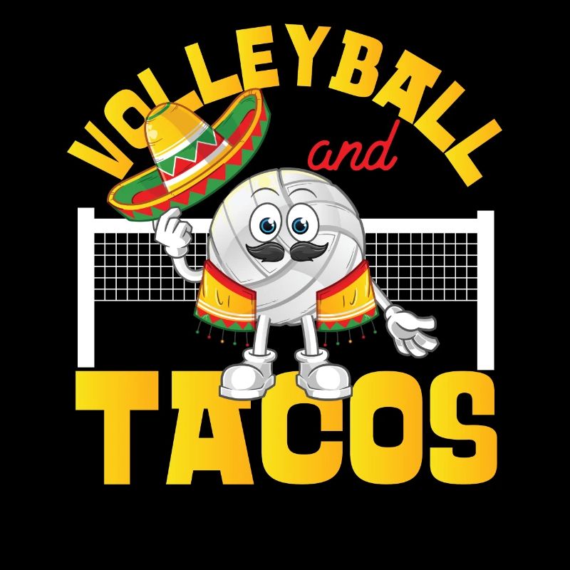 Volleyball Player Team Taco