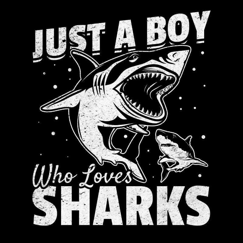 Great White Shark Sharkfish Ich bin nur ein Junge,