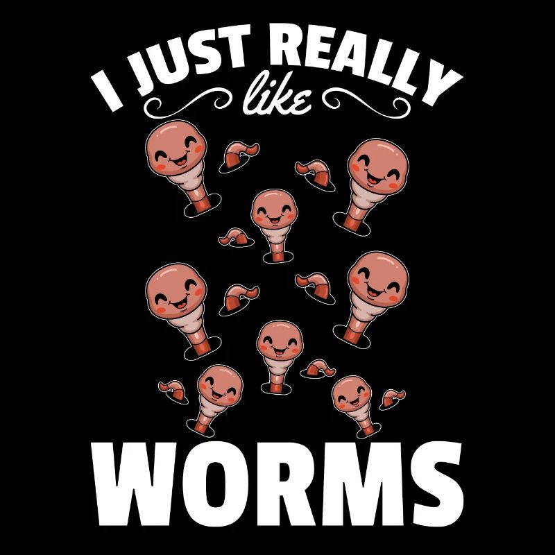 Amateur de vers de compost Happy Worm J’aime les vers