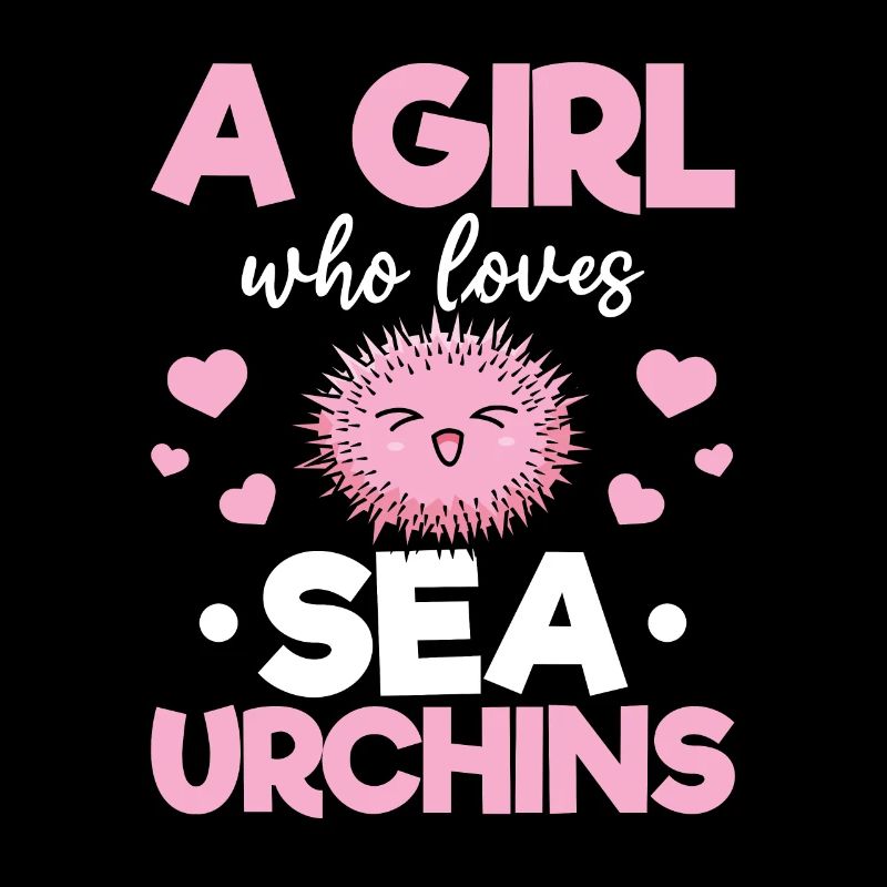 Ein Mädchen, das Seeigel liebt
