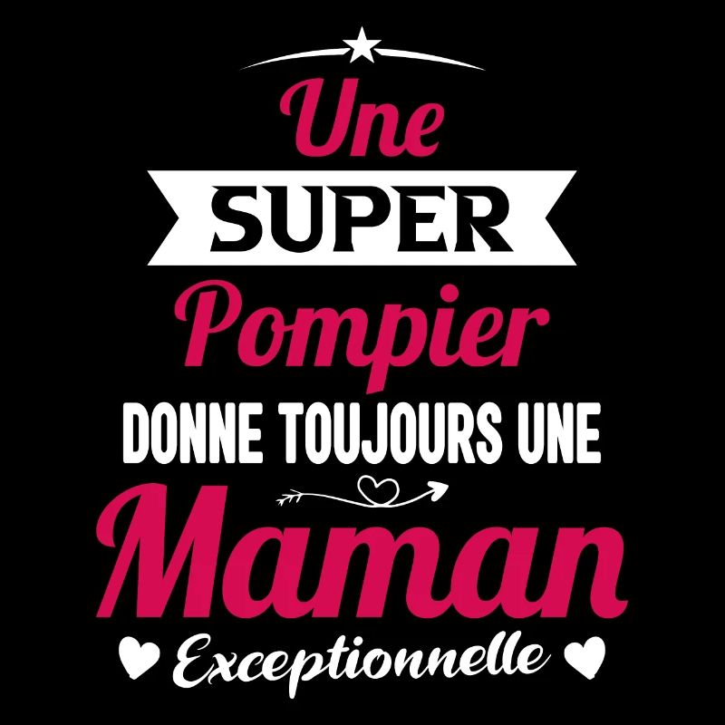 Super pompier maman sapeur pompier future mère