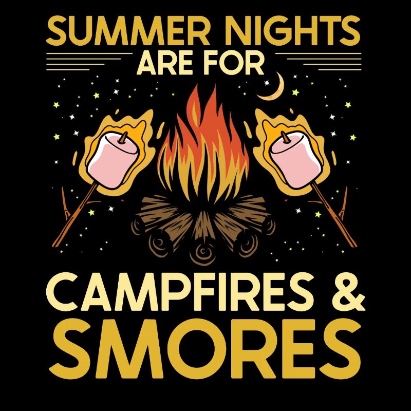 Nuits d’été Feux de camp et Smores