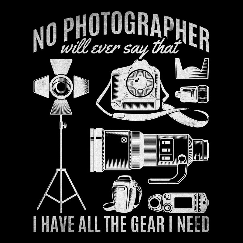 Kein Fotograf wird das jemals sagen -