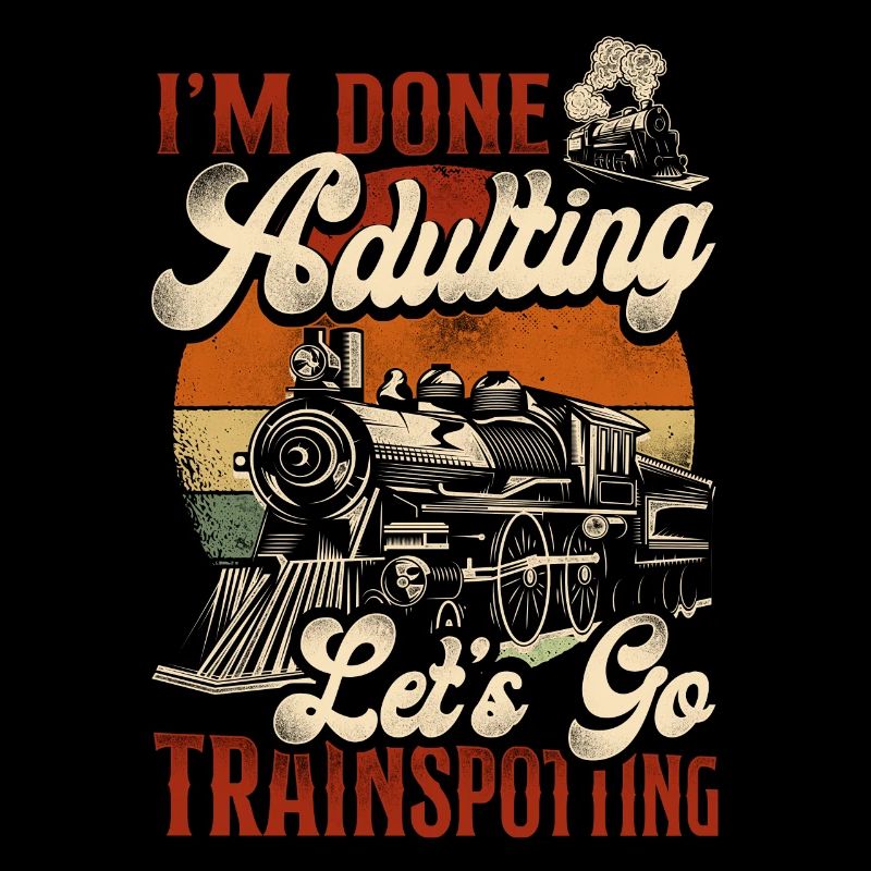 Steam Train Driver Trainspotting