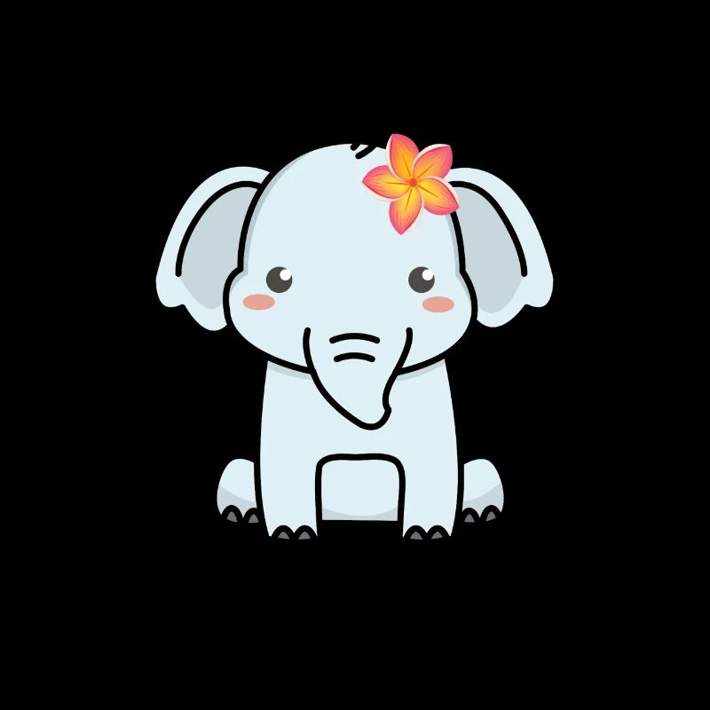 Elephant Tshirt pour Elephant Elephant Kids Zoo