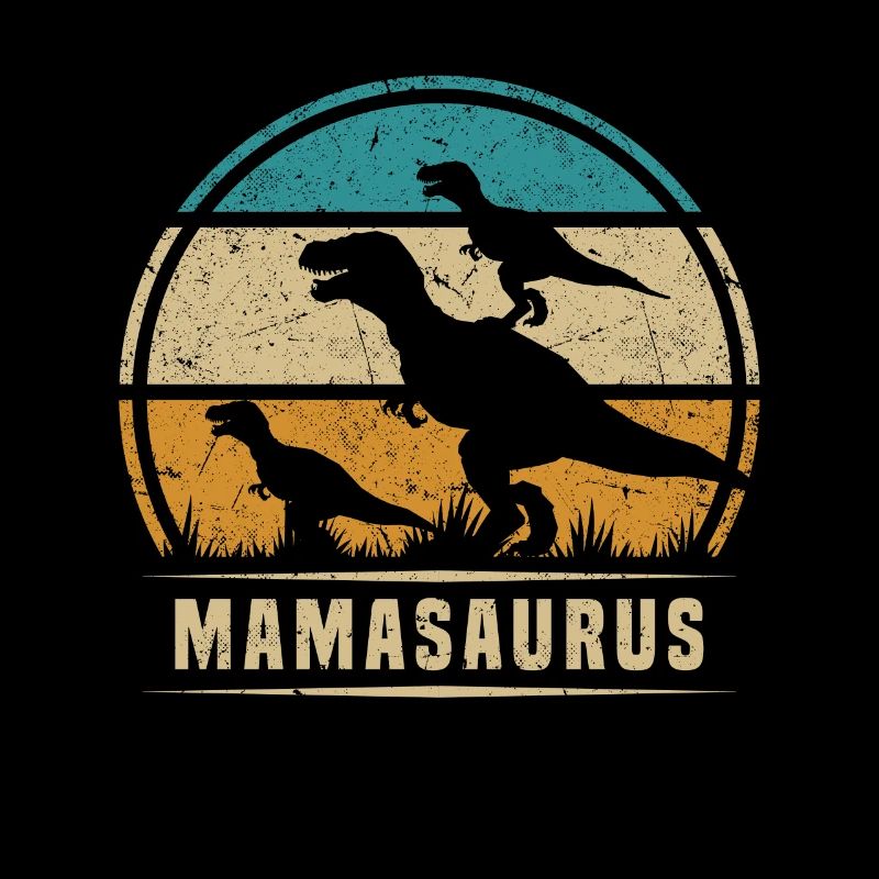Mama Dino Mamasaurus Muttertag Mama Dinosaurier