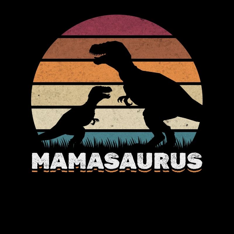 Mama Dino Mama Saurus Mama Dinosaurier Muttertag
