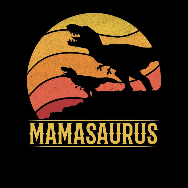 Mama Dinosaurier Mama Saurus Mama Dino Muttertag
