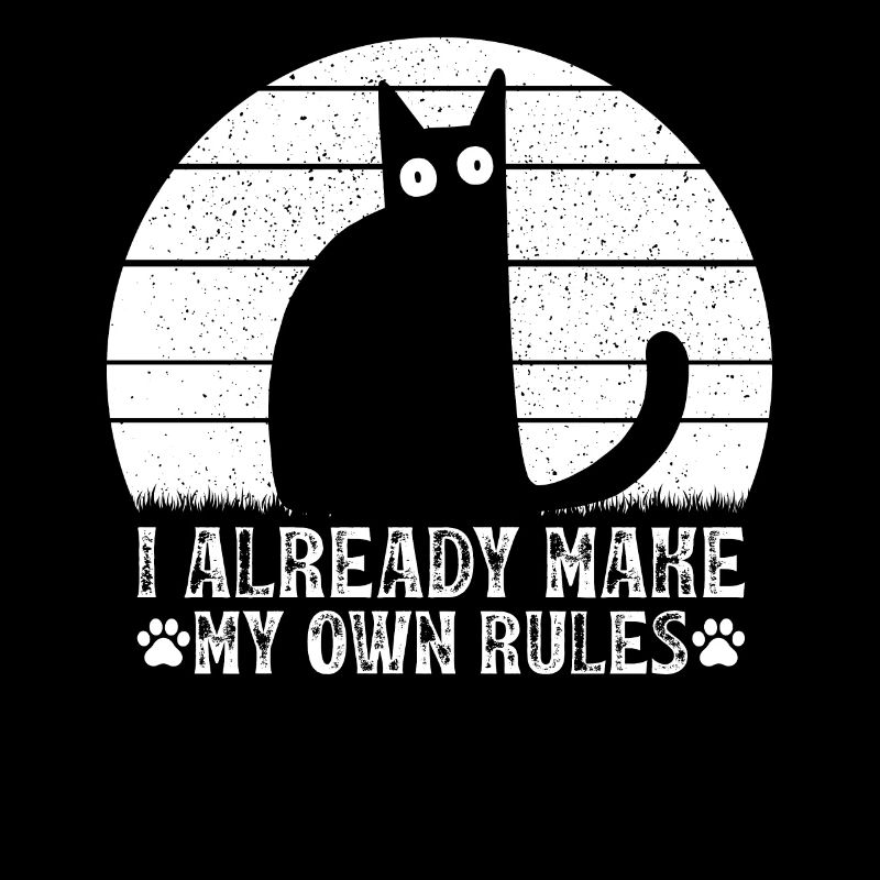 Drôles de chats Je fais déjà ma propre règle