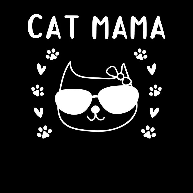 Chat Maman Chat Maman Mignon Chat Amoureux