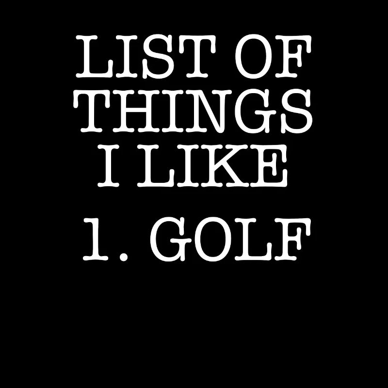 Golf Spieler Spruch Geschenkidee