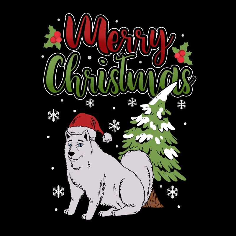 Joyeux Noël Samoyède