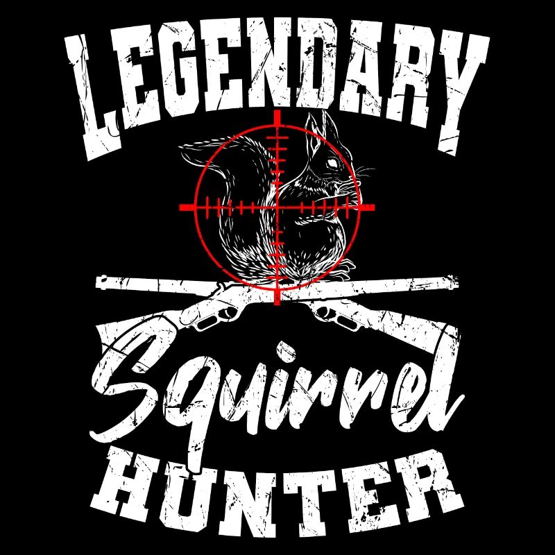 Legendärer Eichhörnchen Jäger Jagd