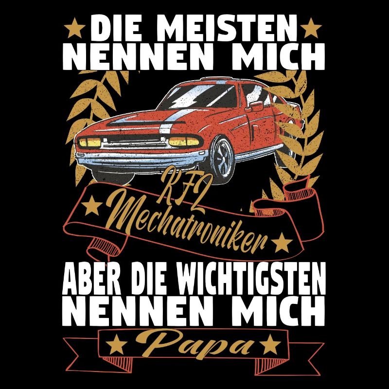 Kfz Mechatroniker Papa Vater Auto Schrauber