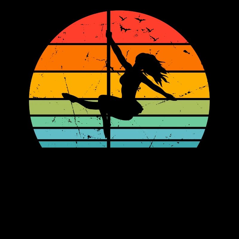 Pole Dance Silhouette Pole Dancing - Pole Dance Gi
