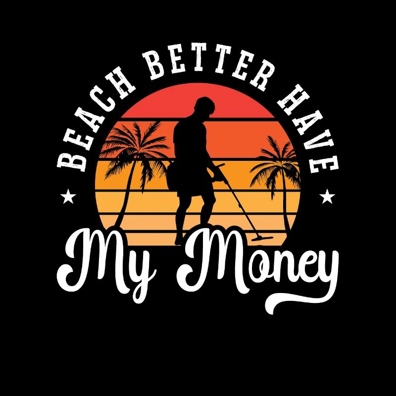 Metal Detecting Beach Better Retro Dig Detectorist