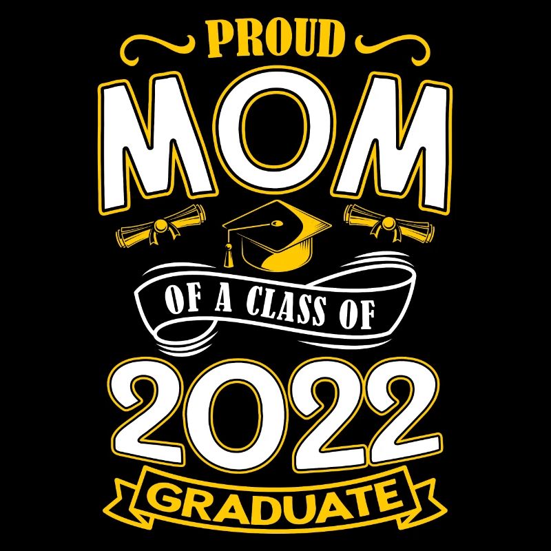 Stolze Mutter Der Abschlussklasse 2022