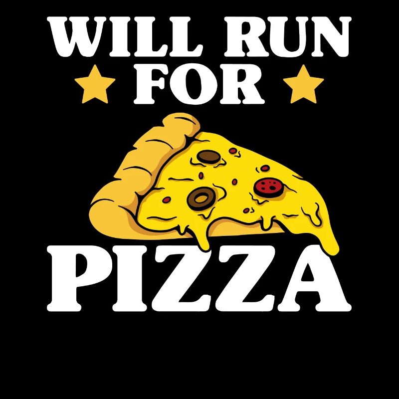 Running Runner Half Marathon Pizza