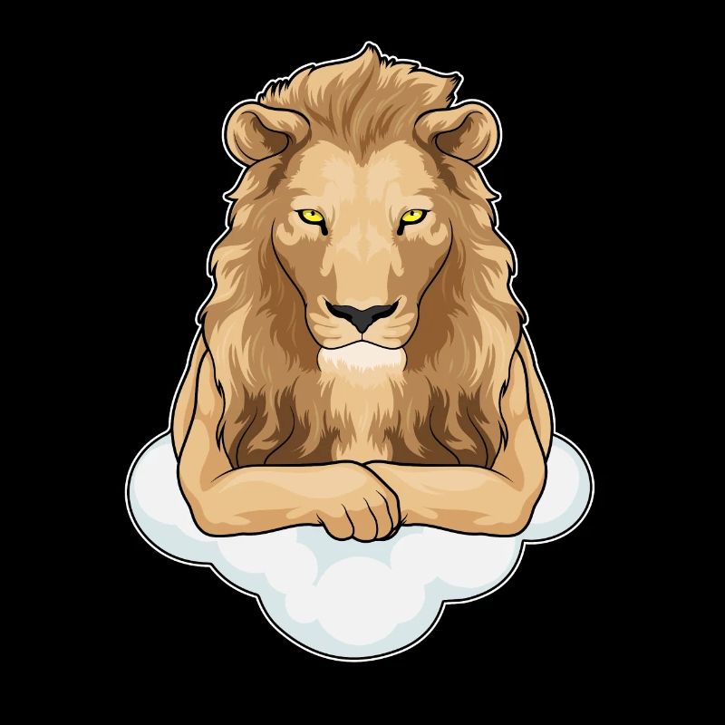 Löwe Wolken