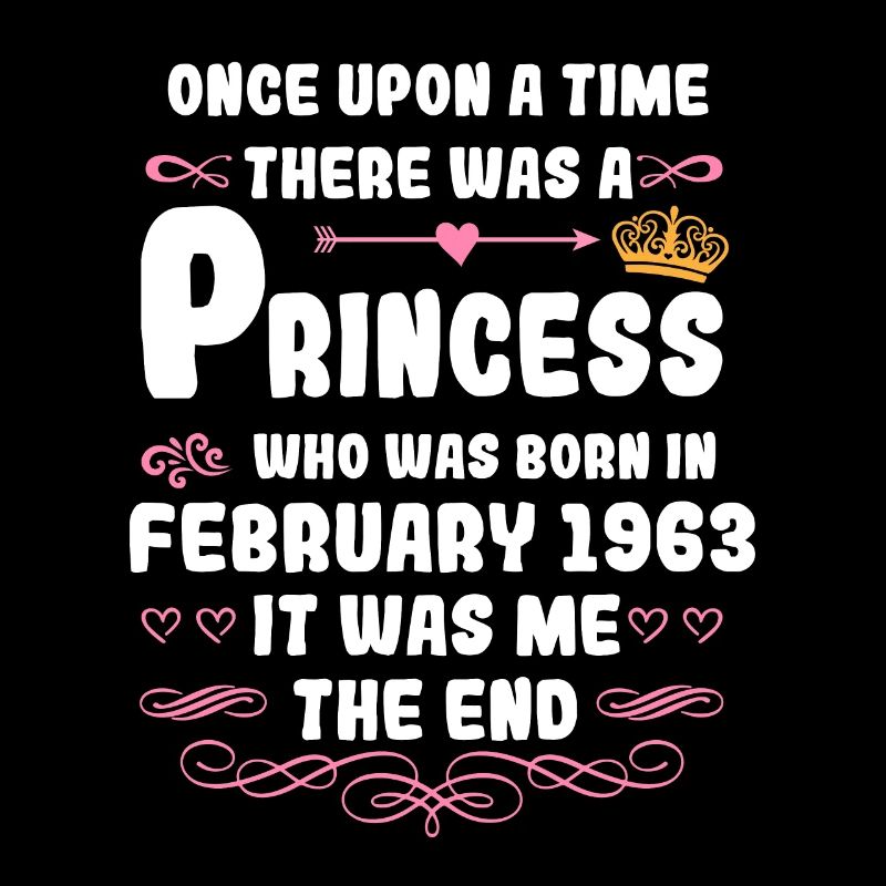 Es war einmal eine Prinzessin. Februar 1963 Geburt
