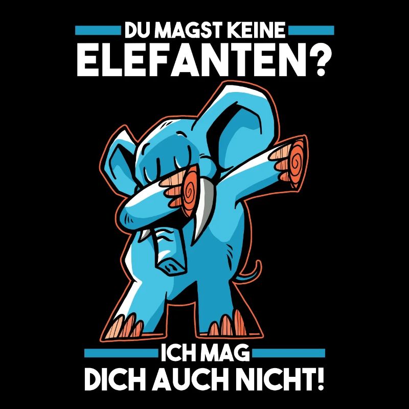 Dickhäuter Rüsseltier Dabbing Elefant