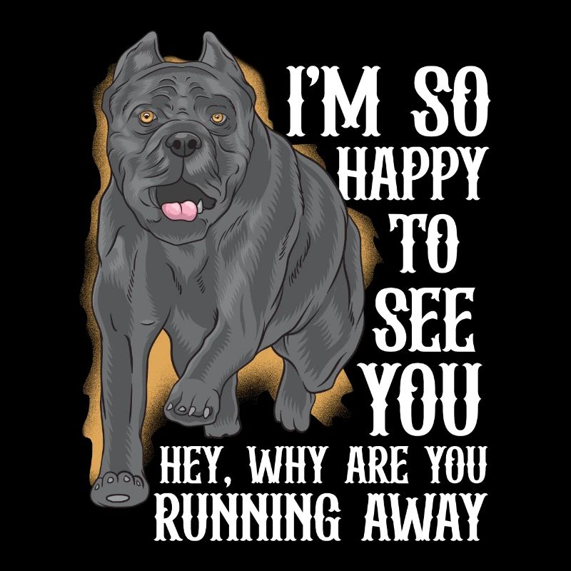 Glücklicher Cane Corso
