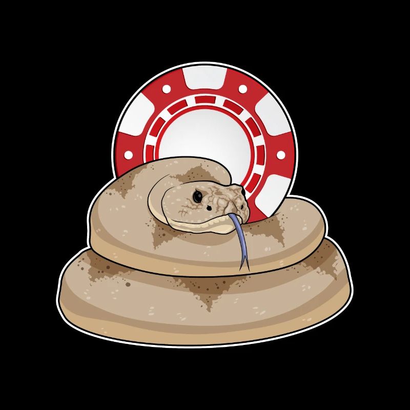 Snake Poker Poker Chips