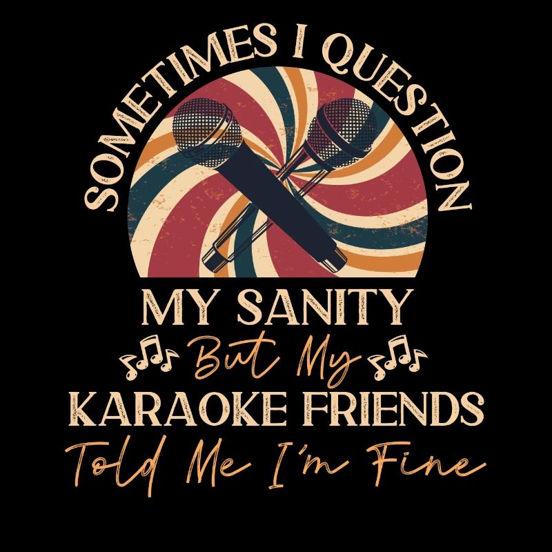 Karaoke Singer 80s Retro Sometimes