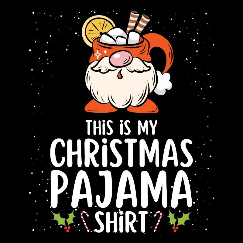 Pyjama de Noël Pyjama Chemise de nuit