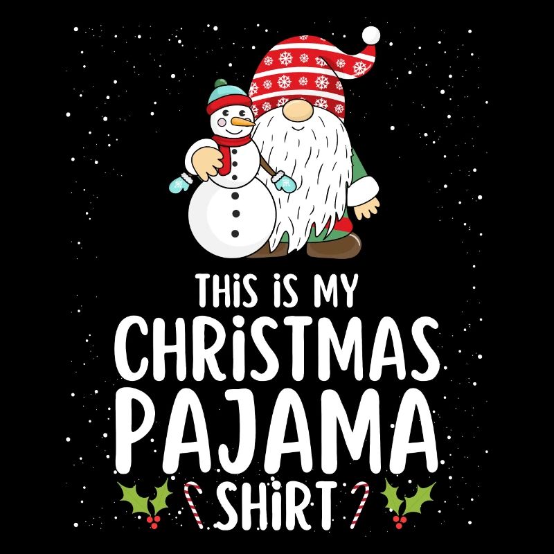 Pyjama de Noël Pyjama Chemise de nuit