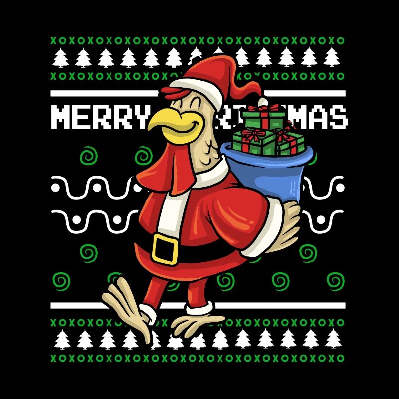 Pull de Noël moche Canard de Noël