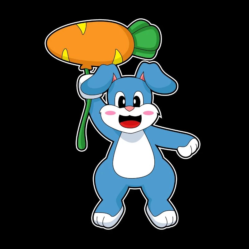 Ballon de carotte de lapin