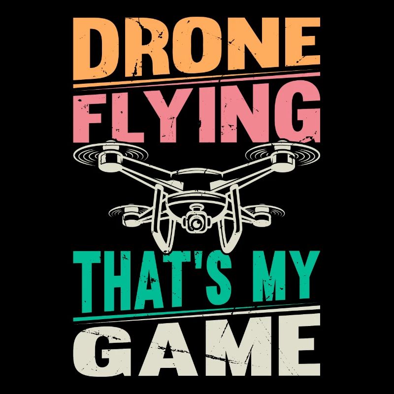 Pilote de drone quadricoptère - Drone volant C’est mon Ga