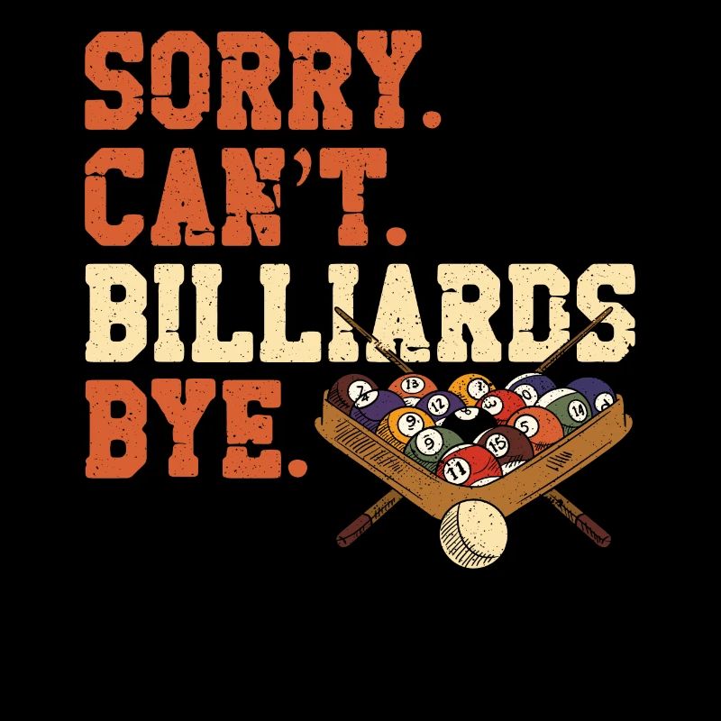 Billiards Pool Player Ball Vintage