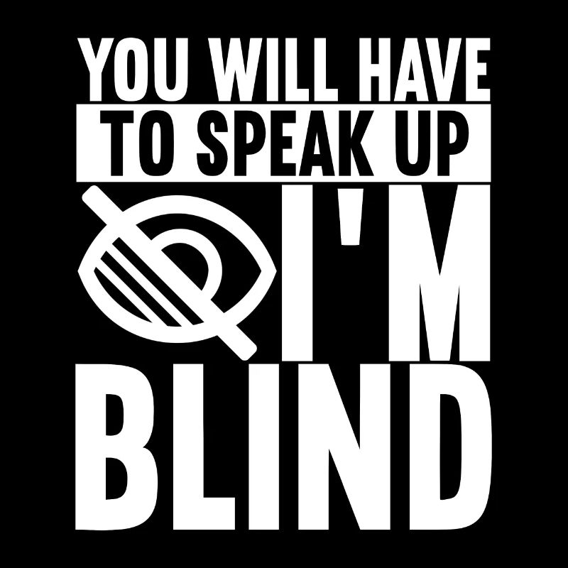 Blind visual impairment