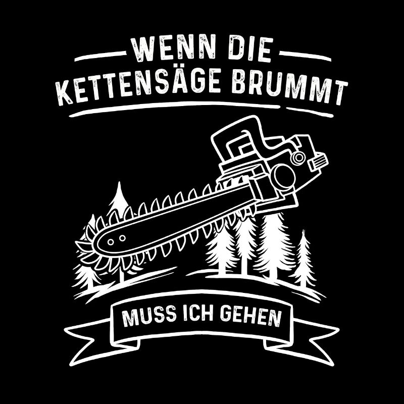 Holz Geschenke Chainsaw Kettensäge Waldarbeiter