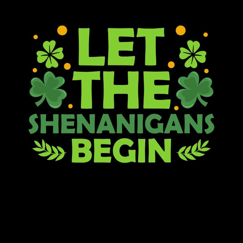 Lassen Sie Die Shenanigans Beginnen Shamrock St.