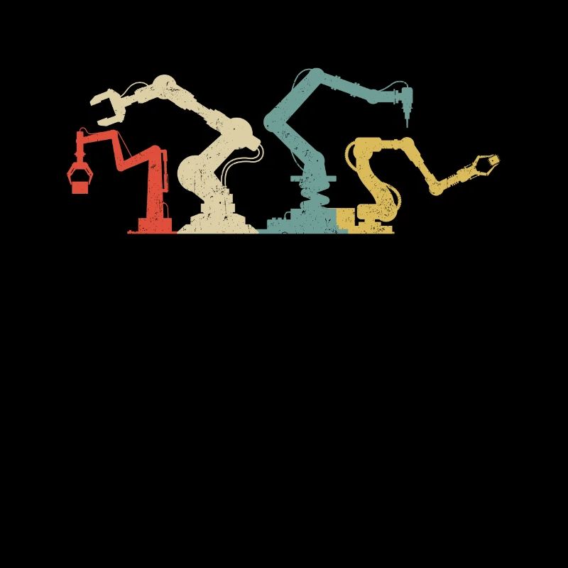 Robot Robotics Engineer Retro