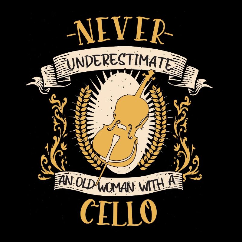 Cello Musician String Instrument Gift