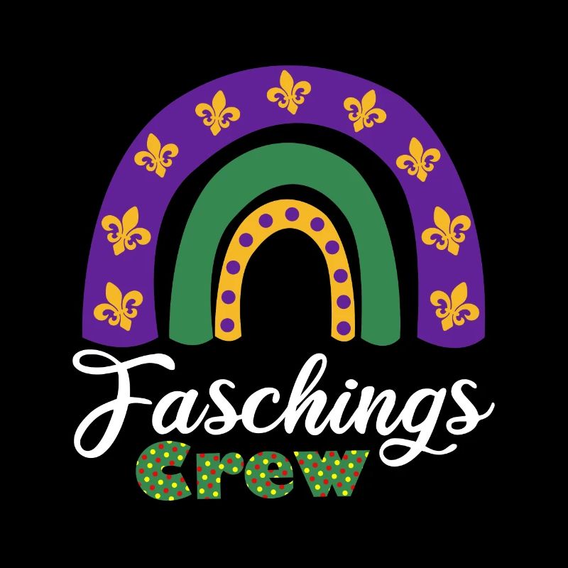 Équipage de carnaval | Violet Vert Jaune