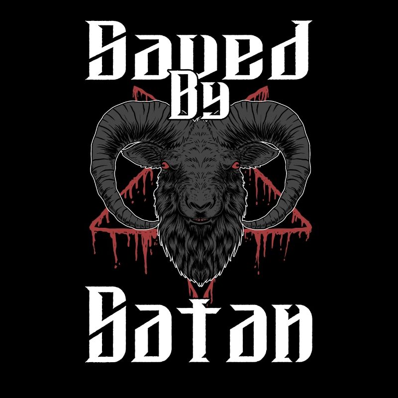 Satan Beelzebub Devil Gothic Pentagram Mystical