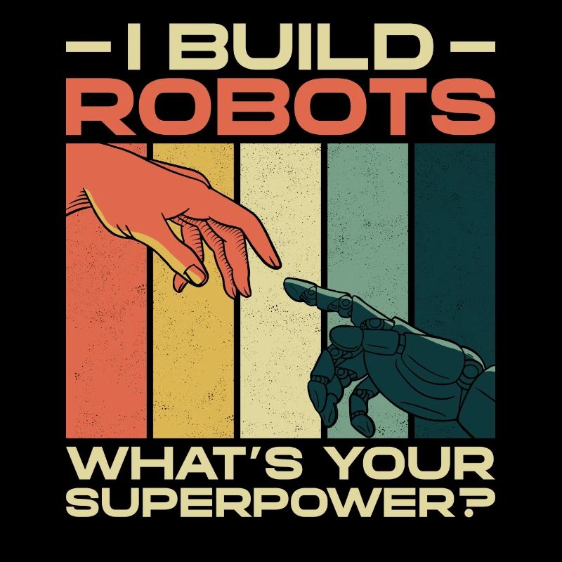 Robot Robotics Engineer Retro