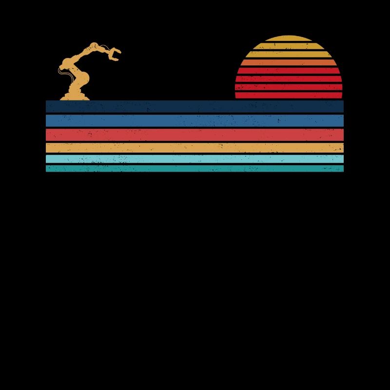 Robot Robotics Engineer Retro