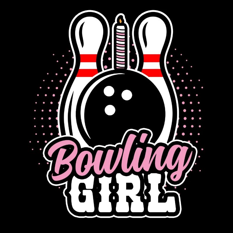 Bowling Mädchen Geburtstagsfeier