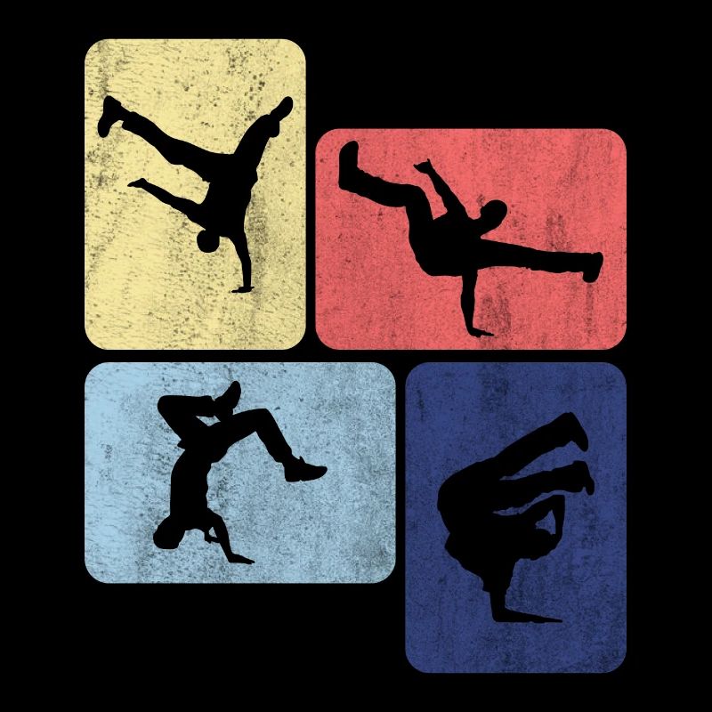 Retro Breakdance Breakdancer Dancing